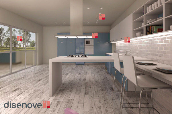 Muebles de cocina Disenove | Luz cálida, fría o neutra