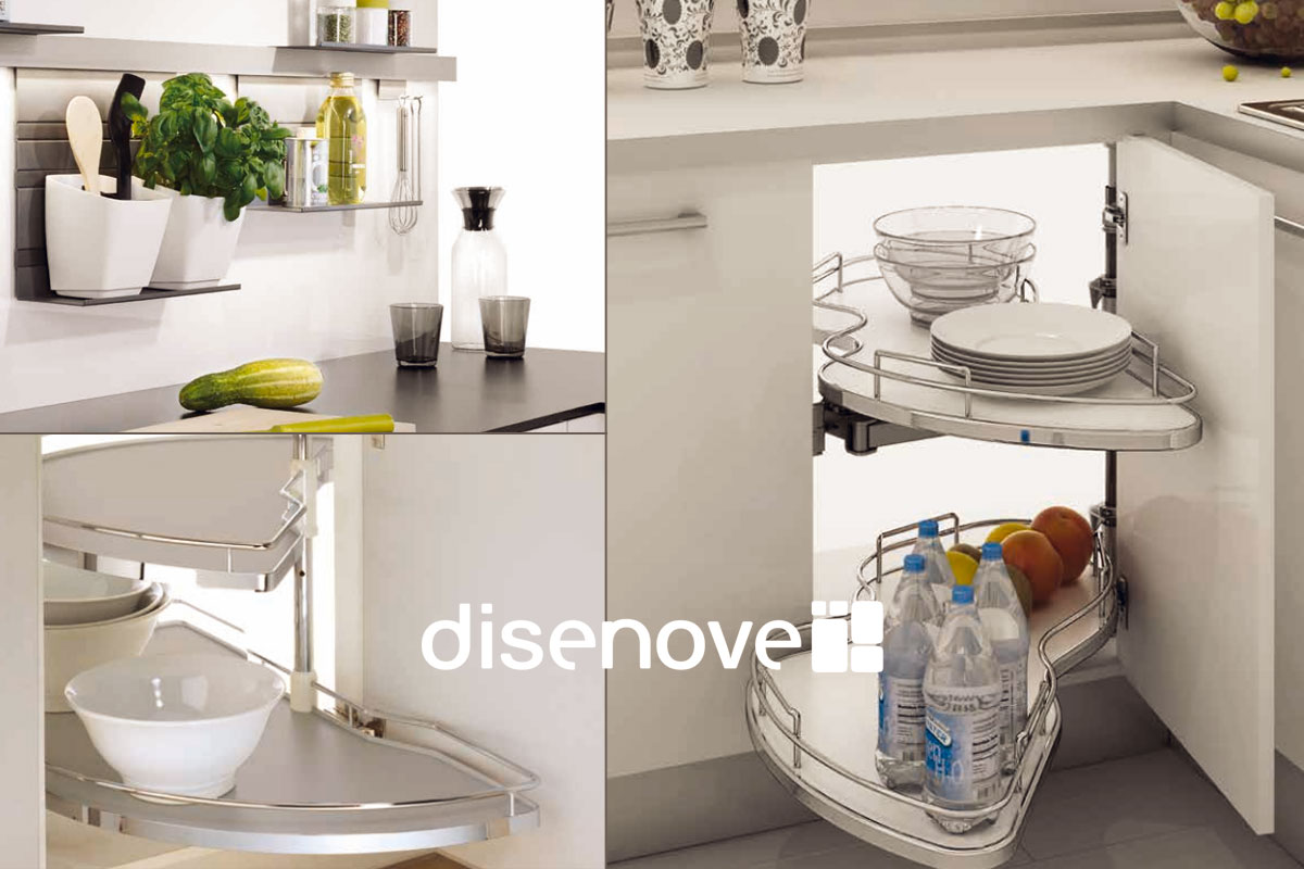Muebles de cocina Disenove | Ideas prácticas para aprovechar los