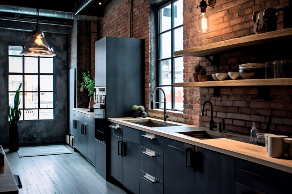 Muebles de cocina Disenove  Una cocina industrial en tu hogar