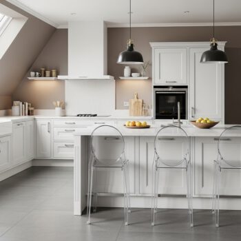 Cloud Dancer: el color del año que marca tendencia en cocinas